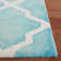 Dip Dye Hand Tufted Wool Geometric Rug