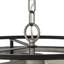 3 - Light Drum Chandelier Adjustable Hanging