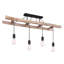 Dania 4 - Light Black/Brown Kitchen Island Pendant