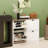 Shoe Storage Cabinet With 4 Flip Drawers, Freestanding Shoe Cabinet Organizer With Adjustable Shelf, Shoe Cabinet For Entryway,  Foyer, Slim Shoe Cabinet-White