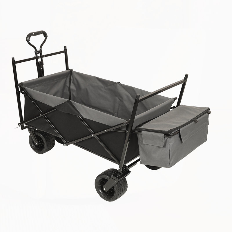 Collapsible Wagon with Canopy, Black