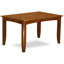 L'ensemble 5 pièces de table et chaises de cuisine comprend une table de salle à manger carrée avec rallonge papillon et 4 chaises de salle à manger, noir et cerise-132434775-132434777-132434780