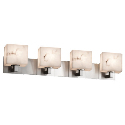 Éclairage pour meuble-lavabo 4 lumières lumenaria