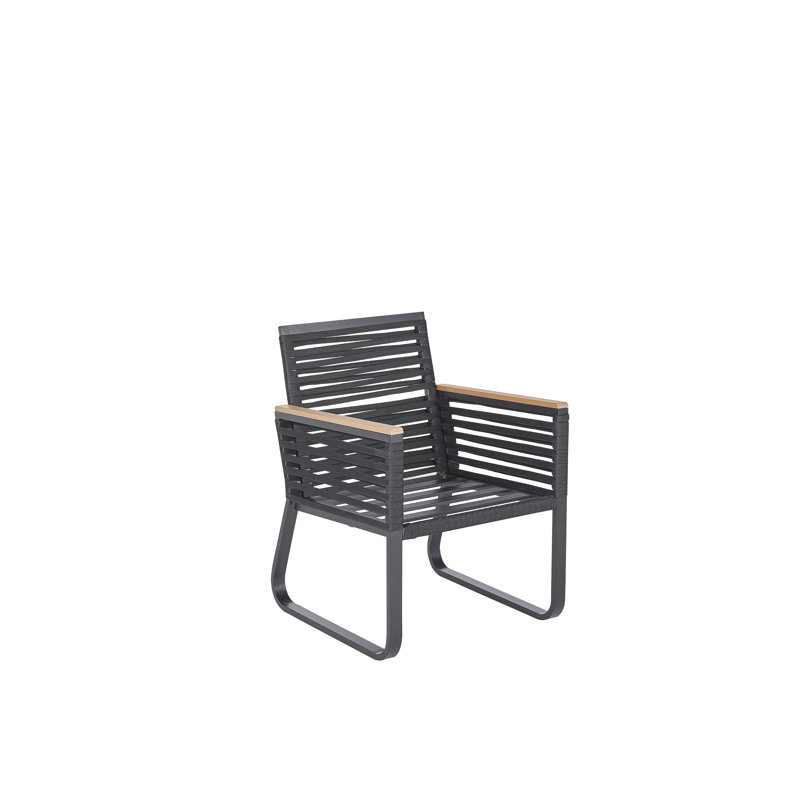 Wanamie Patio Dining Armchair with Cushion