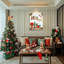 «Garden Snowman», art mural sur toile-347917689