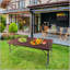 Table pliante en rotin 4 pi pour intérieur et extérieur, rotin pliable portable-1707209030