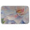 Pastel colored flower Bath Mat with Non-Slip Backing - Quick Dry Memory Foam Bathroom Rug - Absorbent - Modern Plush Spa-Style - Machine Washable