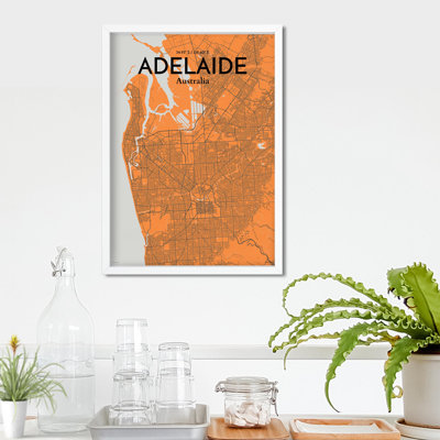Adelaide City Map, impression