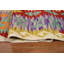 Tapis géométrique en laine Kilim 8 x 11