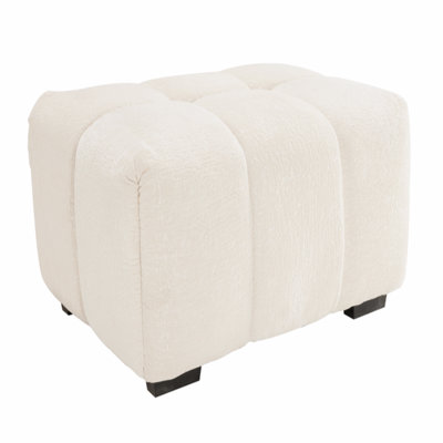 Armless Seat And Ottoman