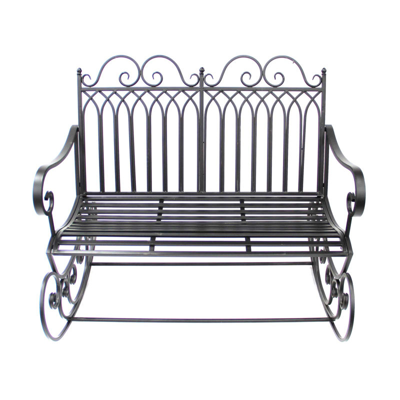 Macek Metal Outdoor Chair, Black