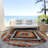 Machine Washable Indoor/Outdoor Xhevrie Terracotta Rug-1726419920