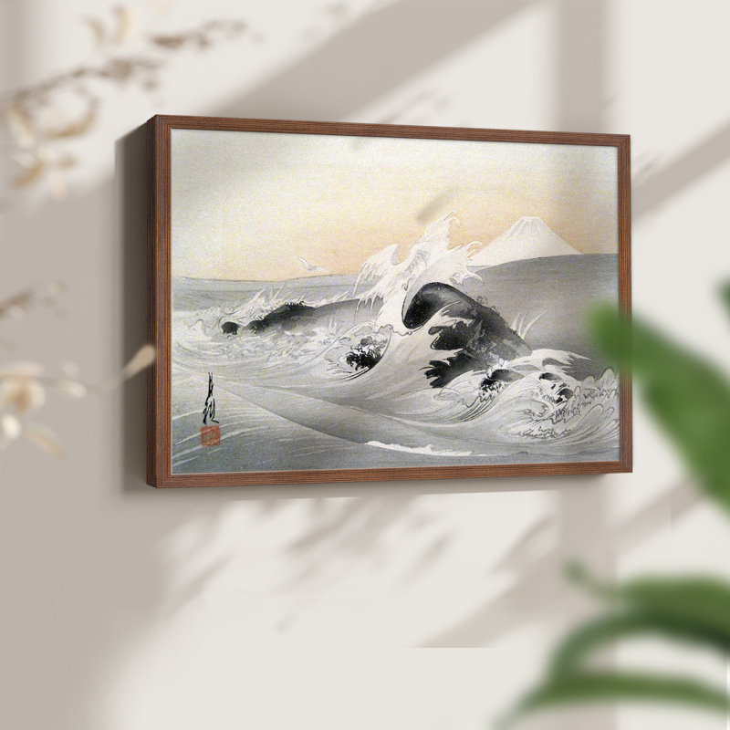 Paysages rétro-CCXLV-reproduction encadrée