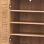 Armoire à chaussures multifonctionnelle avec banc et compartiment de rangement 7 + 3, planche à couches réglable, banc à chaussures avec coussin pour le vestibule, étagère à chaussures autoportante pour vestibule, couloir (UN ARMOIRE)