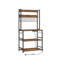 Industrial 5 Tier Smart Kitchen Bakers Rack With Power Outlets