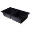 34'' L Double Bowl Granite Kitchen Sink-14644813