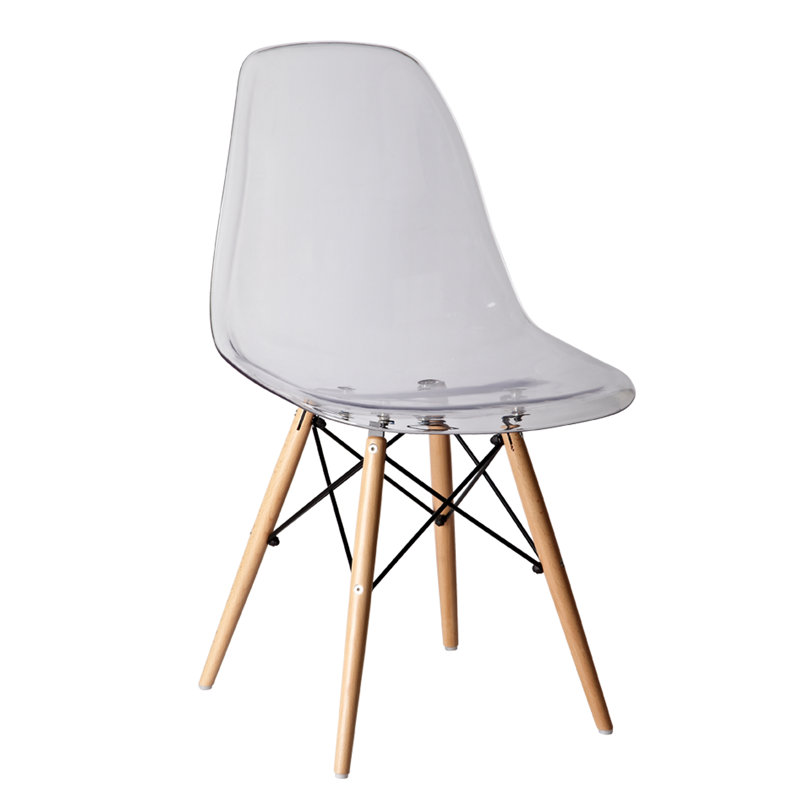 Huggard 18'' H Side Chair, Clear