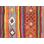 Tapis unique en laine noué à la main de style années 1960 de 6 pi 4 po x 7 pi 8 po vert / rouge