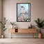 Classic Elegance "Paris Balcony" Framed Print Wall Art-1561894972