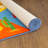 United States Map Educational Learning Game Play Non Slip Kids Rug Carpet Classroom Playroom Mat-22600034