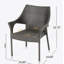 Chaise d'extérieur en résine, 52637,00MBRN KD MP4