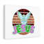 Jesus Dove Cross - Wrapped Canvas Print-562410734