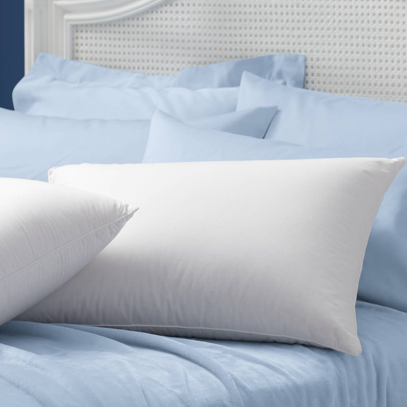 Cuddledown Percale Down Alternative Pillow, King Soft, King, Soft