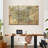 " Vintage Pittsburgh City Map " 3 Piece Art Set-92833531