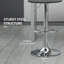 Jannine Adjustable Bar Stools Set of 2 Swivel for Kitchen Counter-267182960
