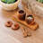 Rainforest Bowls Teak Condiment Server