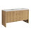 Hudson 60" Double Vanity, Light Natural Oak W/FreePower Wireless Charger