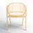 Caraline Rattan Back Dining Chair-119105026
