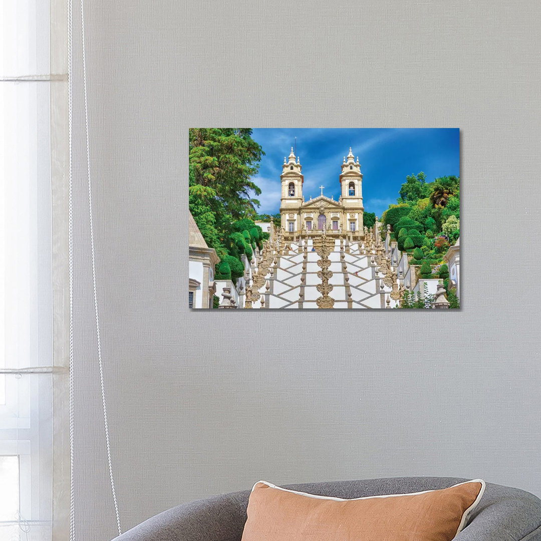 Bom Jesus Do Monte Complex von Terry Eggers - Gallery-Wrapped Canvas Giclée on Canvas