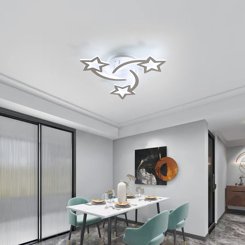 Winon Acrylic LED Semi Flush Mount