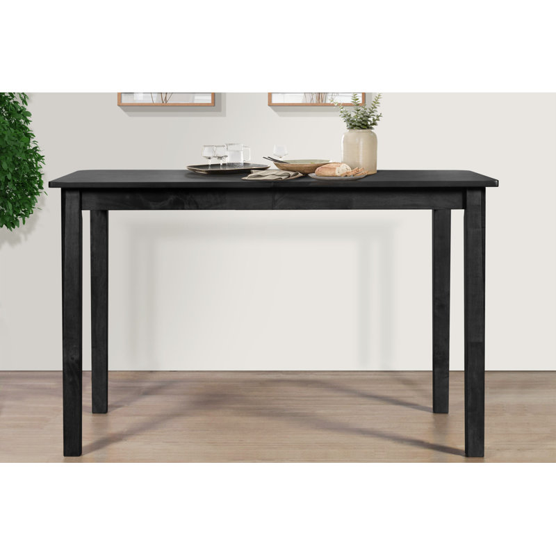 Ensemble repas pour 4 personnes Eslettes, Noir