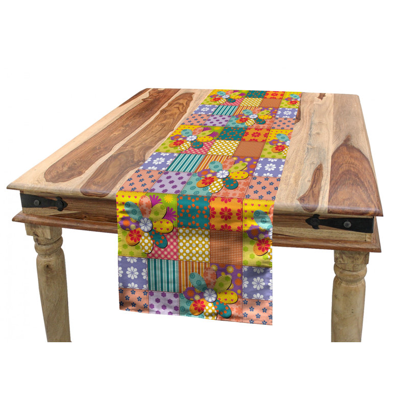 Colorful Table Runner, 120" x 16"