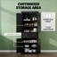 Armoire de cuisine, armoire de rangement autoportante-462274640