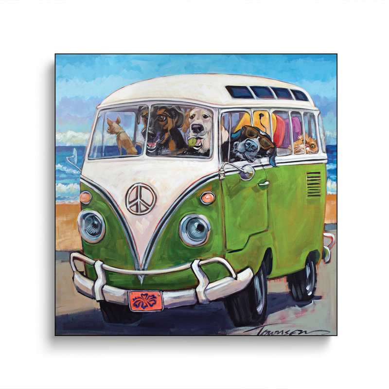 Reproduction d'art sur toile Steemplix - Hang Loose par CR Townsend