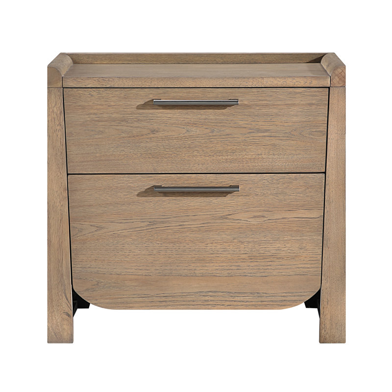Cascade 28"W 2-Drawer Nightstand