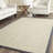 Dollard Natural Fiber Sisal With Latex Solid Color Rug-1589290597