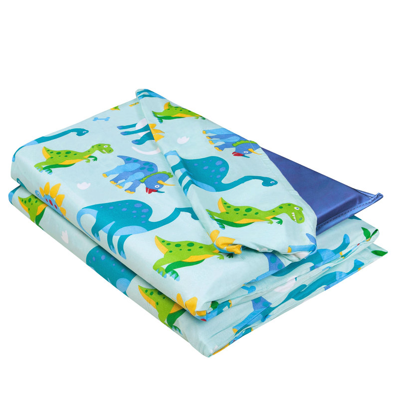 Housse pour matelas de sieste en microfibre Wildkin, Terre des dinosaures