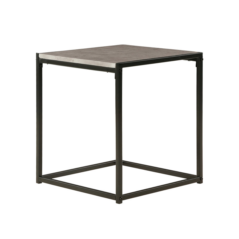 Vroman Sled End Table, Stone