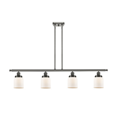 Luminaire suspendu pour îlot de cuisine 4 lumières Clara