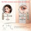 Miroir de maquillage mural 8,5 pouces à double face avec grossissement 1X et 15X