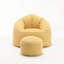 Fauteuil à billes rembourré avec repose-pieds-567656689