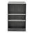 Portree Kitchen Island With 3-Side Shelves-104778817