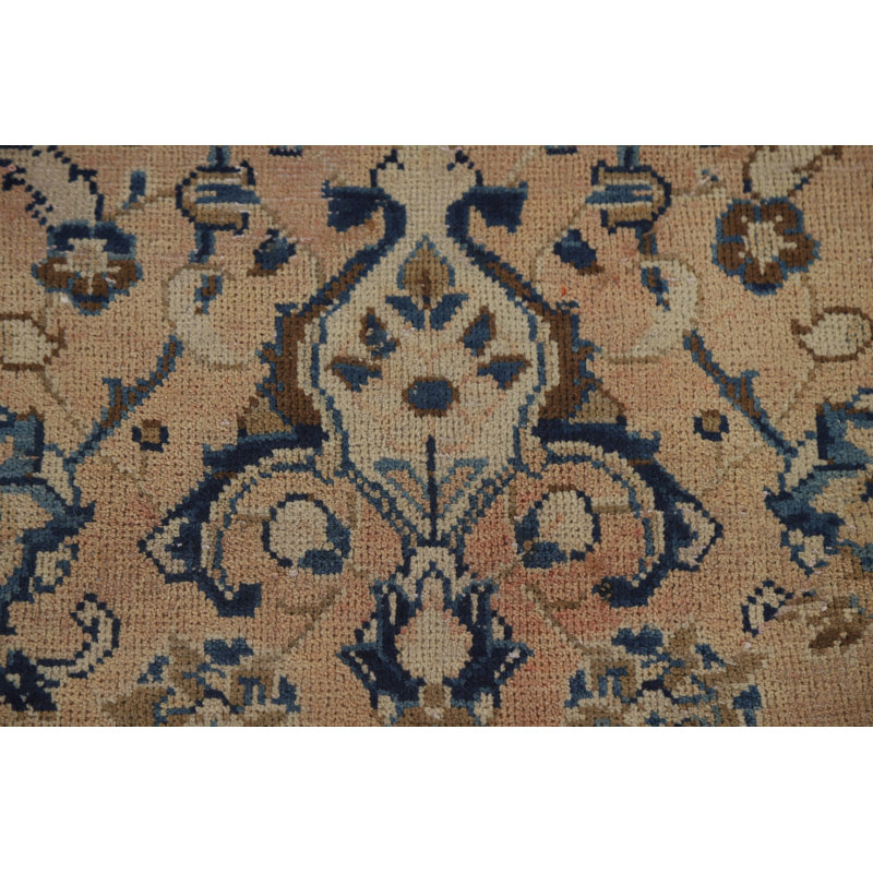 Distressed Floral Sarouk Large  Rug 11x14