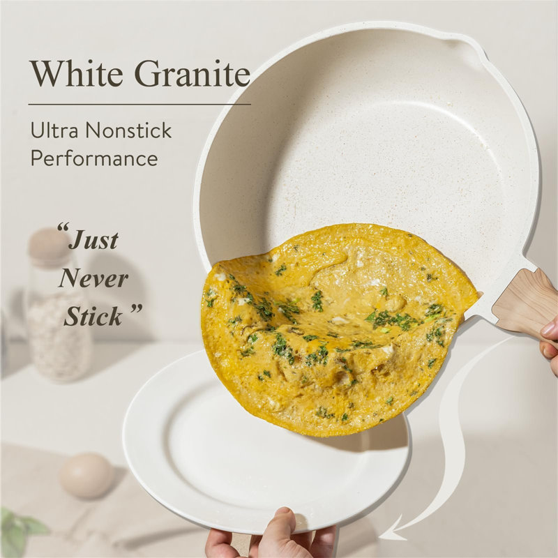 8 - Piece Ceramic Cookware Set