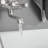 2 Handle Wall Mounted Clawfoot Tub Faucet-97567326