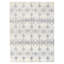 White Modern Wool Rug - 9'1" x 12'4"